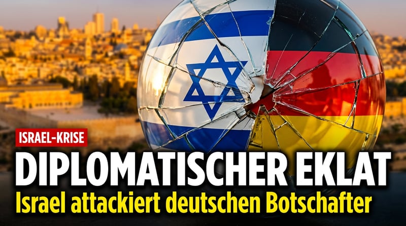 Diplomatischer Eklat: Israels Außenminister attackiert deutschen Botschafter mit beispielloser Schärfe