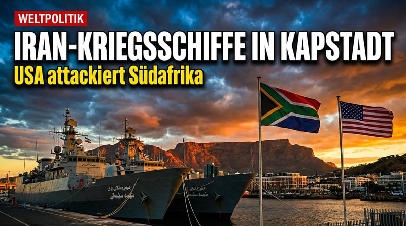 Diplomatischer Eklat: US-Botschaft attackiert Südafrika wegen iranischer Kriegsschiffe in Kapstadt