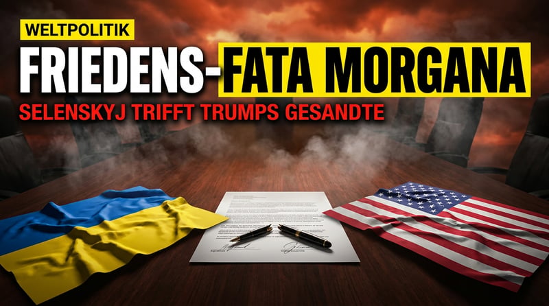 Diplomatisches Schattenspiel: Selenskyj tanzt mit Trumps Gesandten – doch der Frieden bleibt eine Fata Morgana