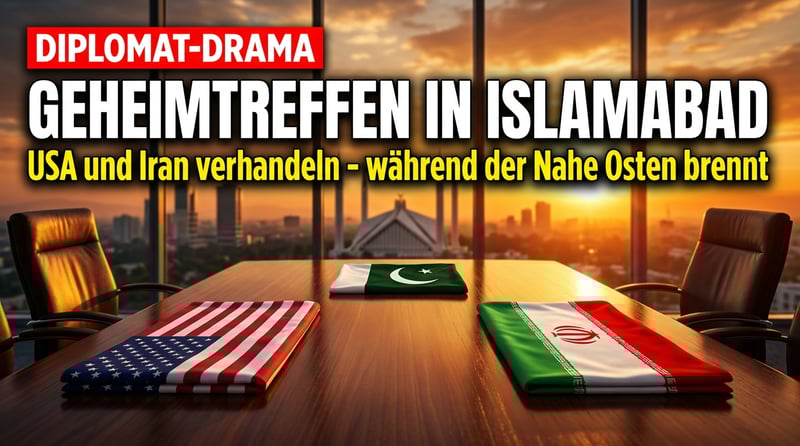 Diplomatisches Schauspiel in Islamabad: Washington und Teheran suchen erneut Annäherung – während der Nahe Osten brennt