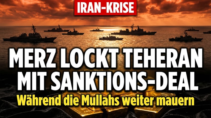 Diplomatisches Verwirrspiel um den Iran: Merz lockt mit Sanktionserleichterungen – während Teheran mauert