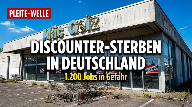 Discounter-Sterben in Deutschland: Mäc Geiz kapituliert vor der Konsumkrise