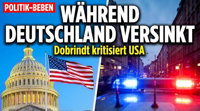 Dobrindt kritisiert US-Einwanderungsbehörde – während Deutschland im Chaos versinkt