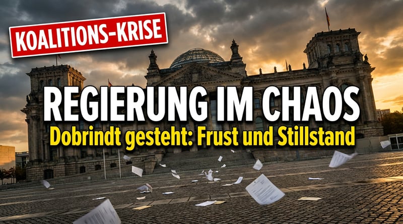 Dobrindts Offenbarung: Die Merz-Koalition versinkt im Klein-Klein