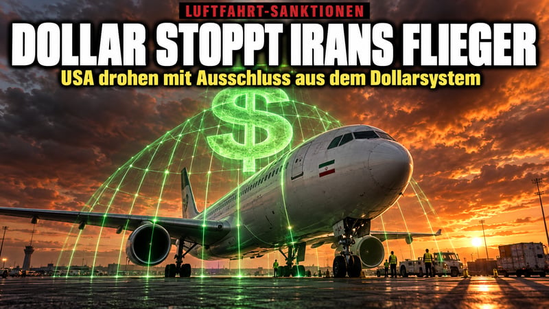Dollar als Waffe: Washington holt Irans Airlines vom Himmel!