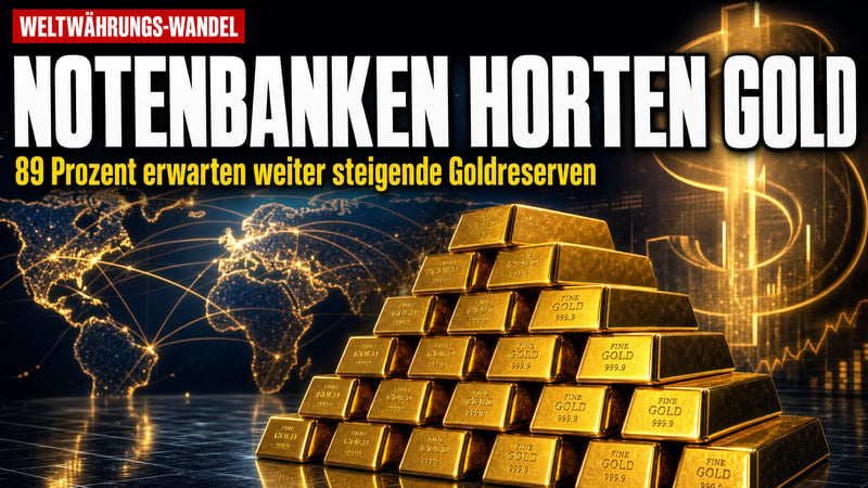 Dollar-Dämmerung: Warum Notenbanken jetzt Gold horten