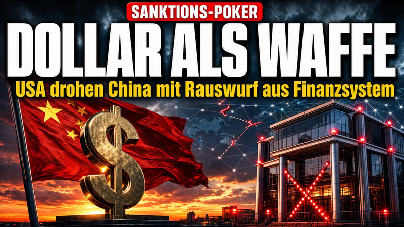 Dollar-Falle für Pekings Banken: Washington droht mit dem Rauswurf