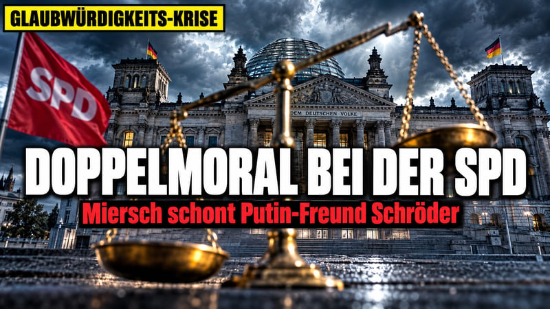 Doppelmoral bei Miosga: Miersch schont Putin-Freund Schröder!