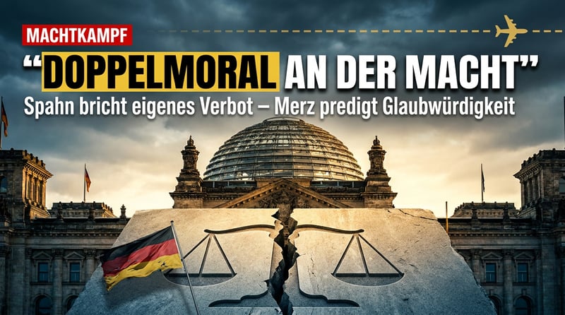 Doppelmoral in Reinkultur: Wie Jens Spahn über sein eigenes Verbot stolpert – und Merz von „Glaubwürdigkeit“ schwadroniert
