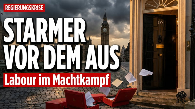 Downing Street in Aufruhr: Starmer plant offenbar seinen Rückzug – Labour zerfleischt sich selbst