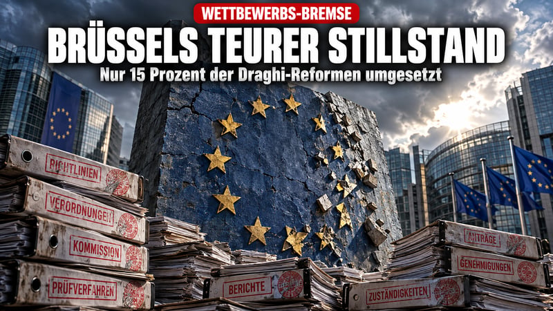 Draghi-Plan im Brüsseler Sumpf: Subventionen statt echter Wettbewerb!