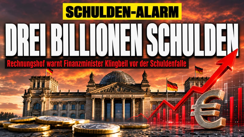 Drei Billionen Schulden: Rechnungshof warnt Klingbeil vor der Falle