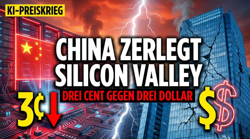 Drei Cent gegen drei Dollar: Chinas KI-Preiskrieg zerlegt das Geschäftsmodell des Silicon Valley