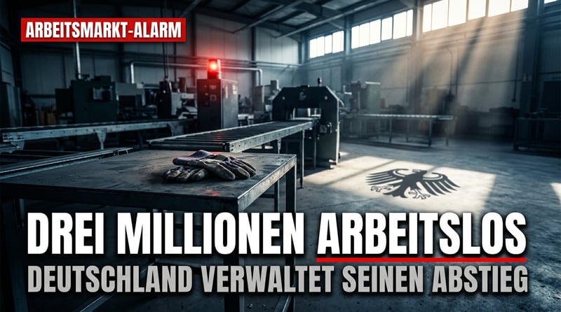 Drei Millionen Arbeitslose: Deutschland verwaltet seinen eigenen Abstieg