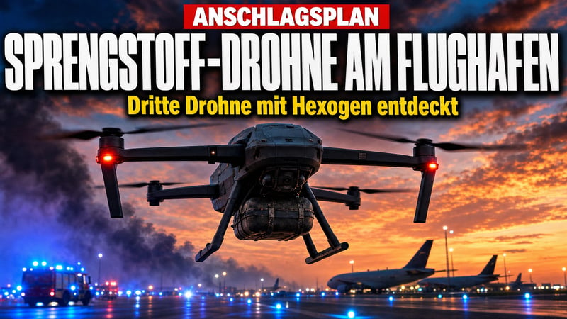 Dritte Drohne, 50 Gramm Hexogen: Leipzig war größer geplant