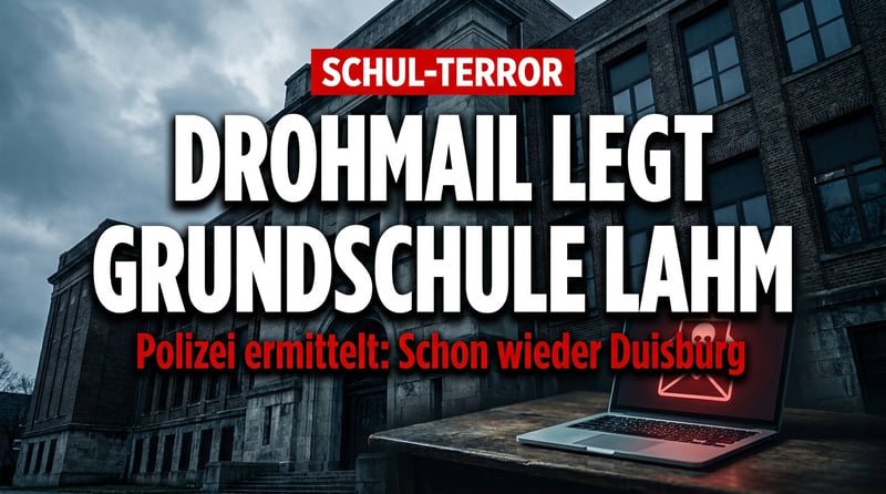 Drohmail-Terror an Duisburger Grundschule: Wenn Schulen zum Schauplatz anonymer Einschüchterung werden