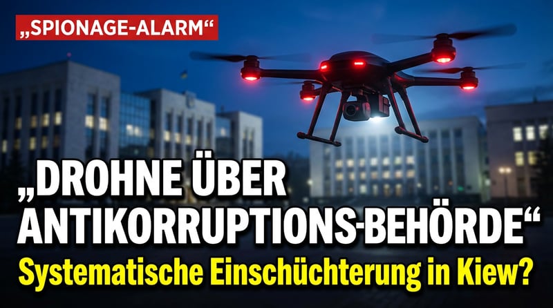 Drohne über Kiews Antikorruptionsbehörde: Wenn Ermittler selbst ins Fadenkreuz geraten