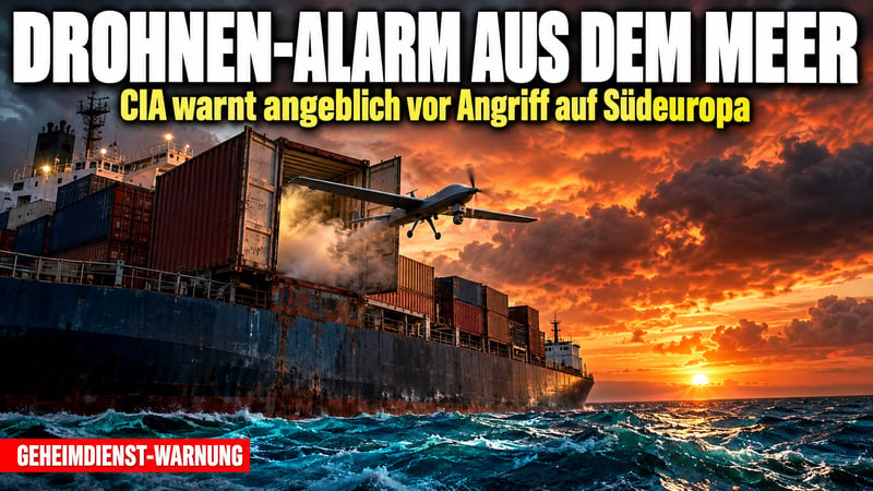 Drohnen aus dem Frachtcontainer: Plant Moskau den Angriff auf SĂĽdeuropa?