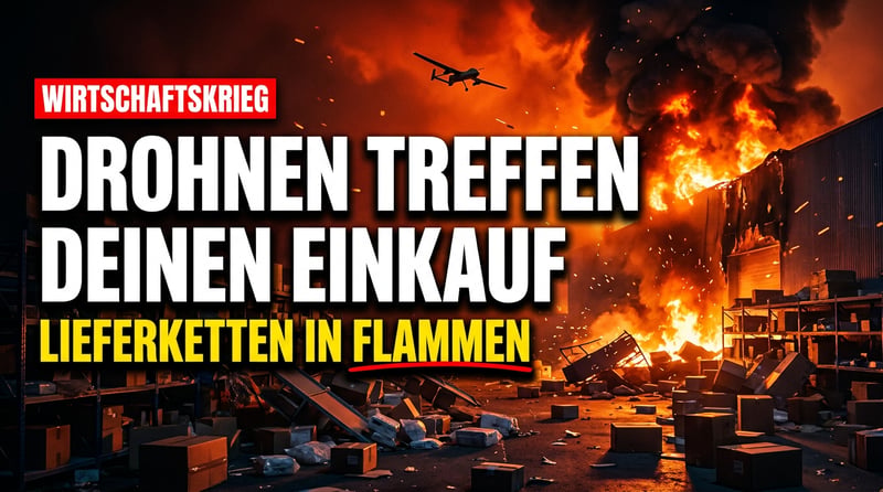 Drohnen gegen Warenlager: Wie der Wirtschaftskrieg gegen Russland in die Einkaufstüten der Bürger wandert