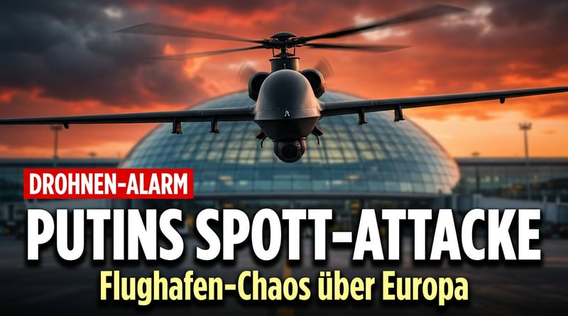 Drohnen-Geisterstunde über Europa: Wenn Putin spottet und die EU im Panikmodus erstarrt