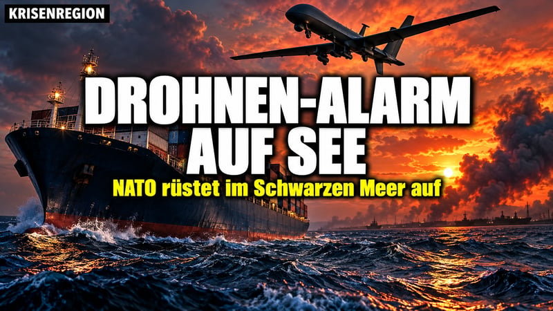 Drohnen-Jagd auf Frachter: NATO rüstet im Schwarzen Meer auf!
