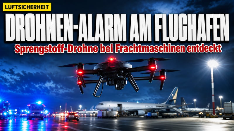 Drohnen-Schock in Leipzig: Deutschlands Flughäfen kaum geschützt!