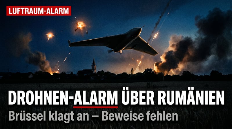 Drohnen über Rumänien: Brüssel spielt Weltmacht – und lässt entscheidende Fragen offen