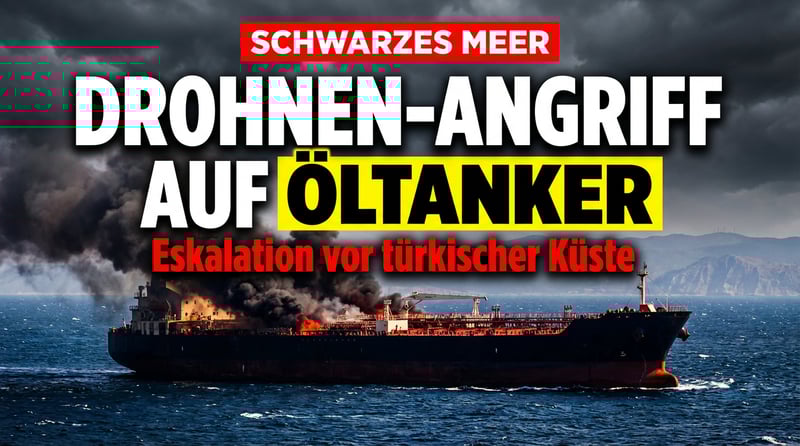 Drohnenangriff auf russischen Öltanker: Eskalation im Schwarzen Meer