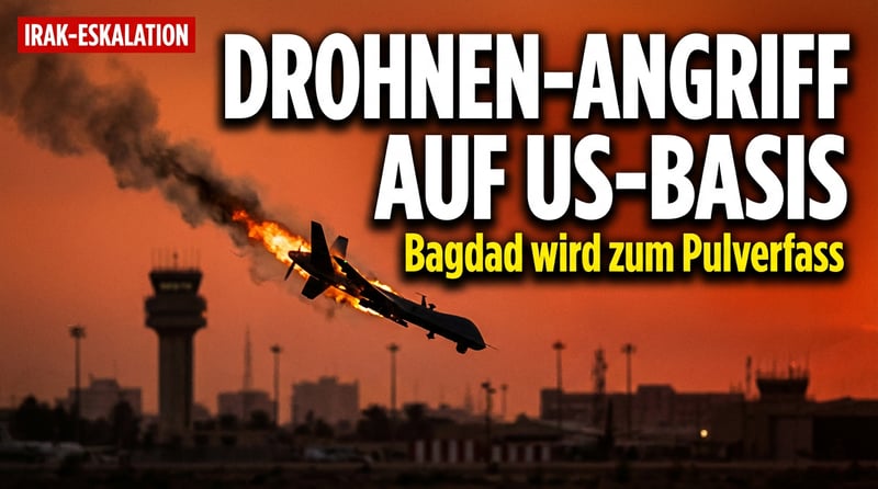 Drohnenangriff auf US-Stützpunkt in Bagdad: Der Irak wird zum Pulverfass im Nahost-Inferno