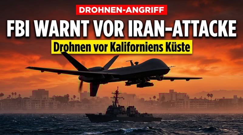 Drohnenkrieg vor Amerikas Küste: FBI warnte vor iranischem Angriff auf Kalifornien