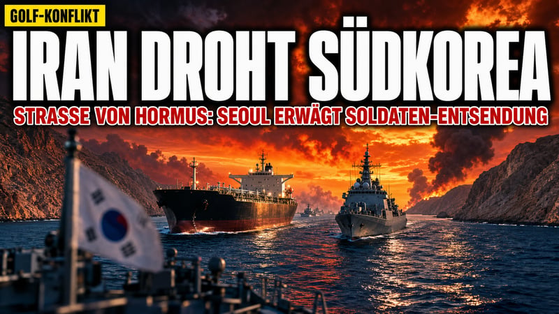 Drohung aus Teheran: Seoul soll für Trumps Hormus-Mission zahlen