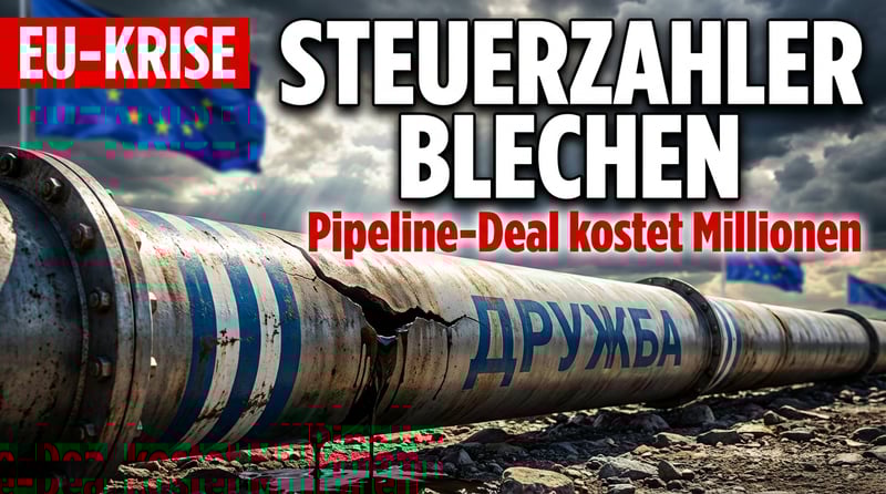 Druschba-Pipeline: EU-Steuerzahler sollen für ukrainische Ölleitung blechen