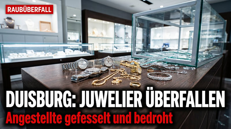 Duisburg: Bewaffneter Überfall auf Juwelier – wenn Recht und Ordnung zur Fiktion verkommen
