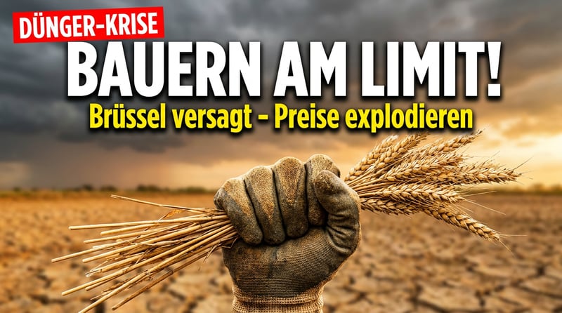 Düngerpreis-Schock: Brüssel verteilt Almosen, während Europas Bauern um ihre Existenz kämpfen