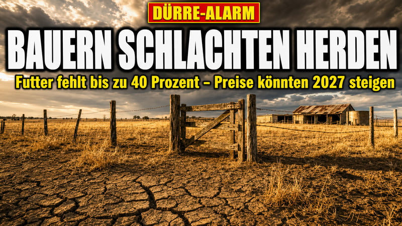 Dürre-Schock: Bauern schlachten Herden – Preis-Hammer 2027?
