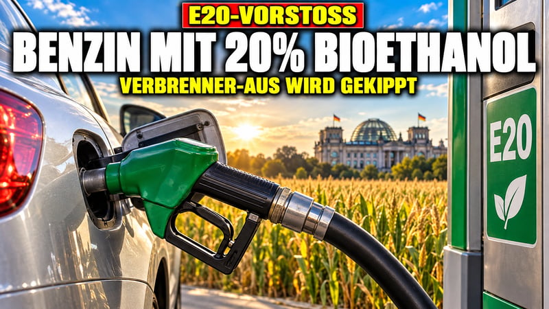 E20 statt Verbot: Rettet Bioethanol jetzt den Verbrennungsmotor?