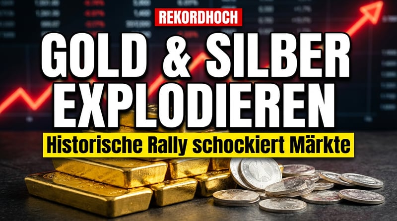 Edelmetall-Rally erreicht historische Dimensionen: Gold und Silber im Höhenflug