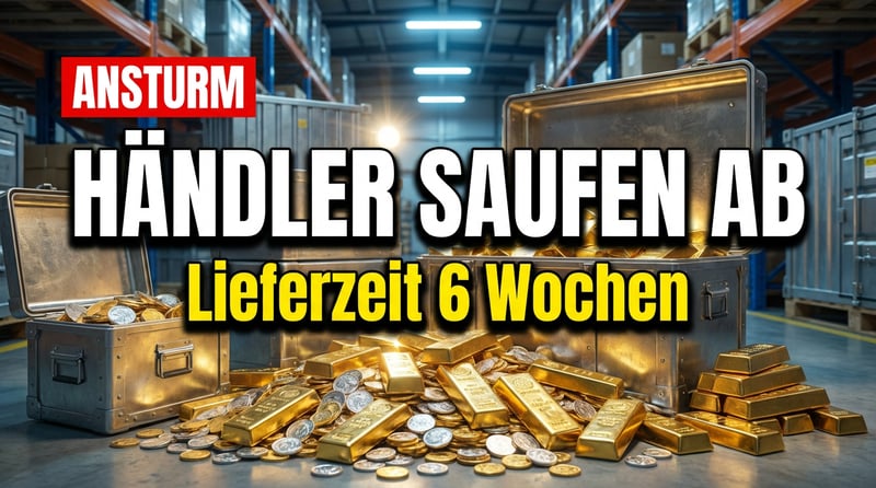 Edelmetallmarkt am Limit: Händler versinken in Auftragsflut