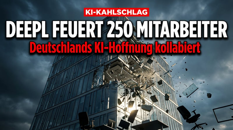 Effizienz-Hammer bei DeepL: Deutschlands KI-Vorzeigekind feuert 250 Mitarbeiter