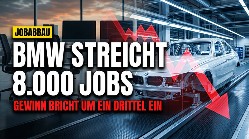 Ein Drittel weniger Gewinn: BMW schrumpft sich gesund – und 8.000 Arbeitsplätze verschwinden