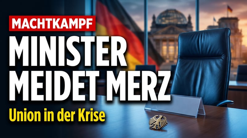 Ein Minister, der seinem Kanzler nicht mehr in die Augen sehen will: Die Union zerlegt sich selbst