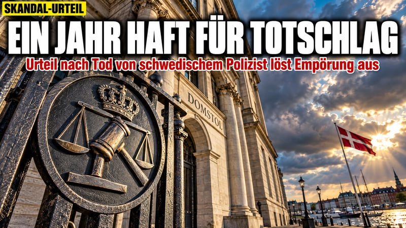 Ein Schlag, ein Toter, ein Jahr Haft: Urteil schockiert Skandinavien
