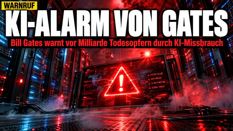 Eine Milliarde Tote durch KI? Bill Gates schlägt Alarm – und ruft den Staat