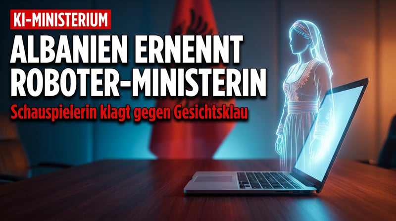 Eine Ministerin aus dem Rechner: Albaniens absurder Vorstoß landet vor dem Verfassungsgericht