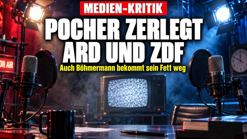 „Einstampfen!“: Pocher zerlegt ARD und ZDF und knöpft sich Böhmermann vor