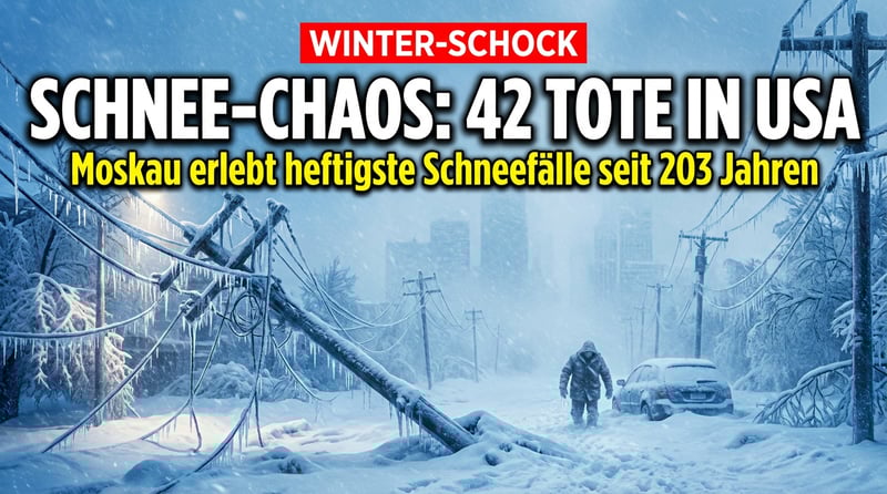 Eisige Realität: Wenn die Klimaerwärmung unter Schneemassen verschwindet