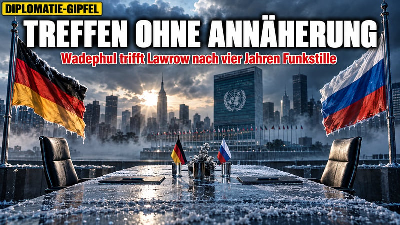 Eiszeit-Gipfel in New York: Wadephul trifft Lawrow – und erntet Spott