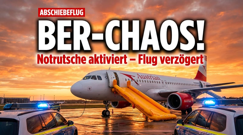 Eklat am BER: Abschiebehäftling legt Flugzeug lahm – ein Symptom deutscher Rechtsversäumnisse