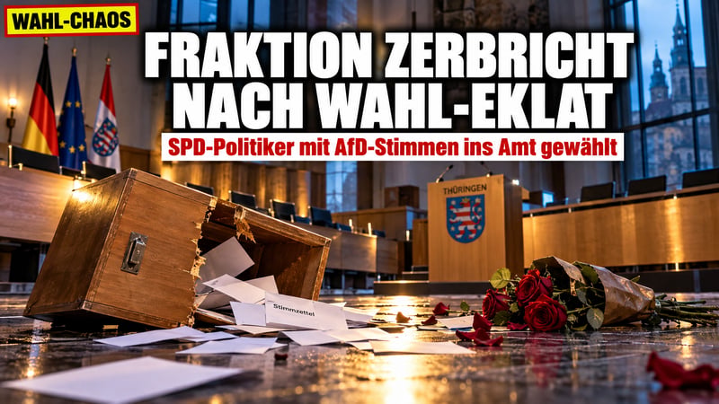 Eklat in Erfurt: Geheime Wahl zerlegt die SPD-Fraktion