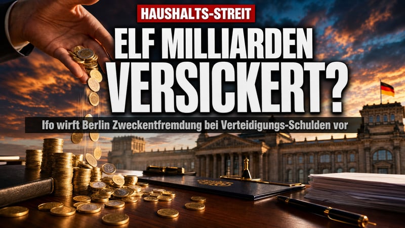Elf Milliarden versickert? Berlin kontert Ifo mit "Äpfel und Birnen"